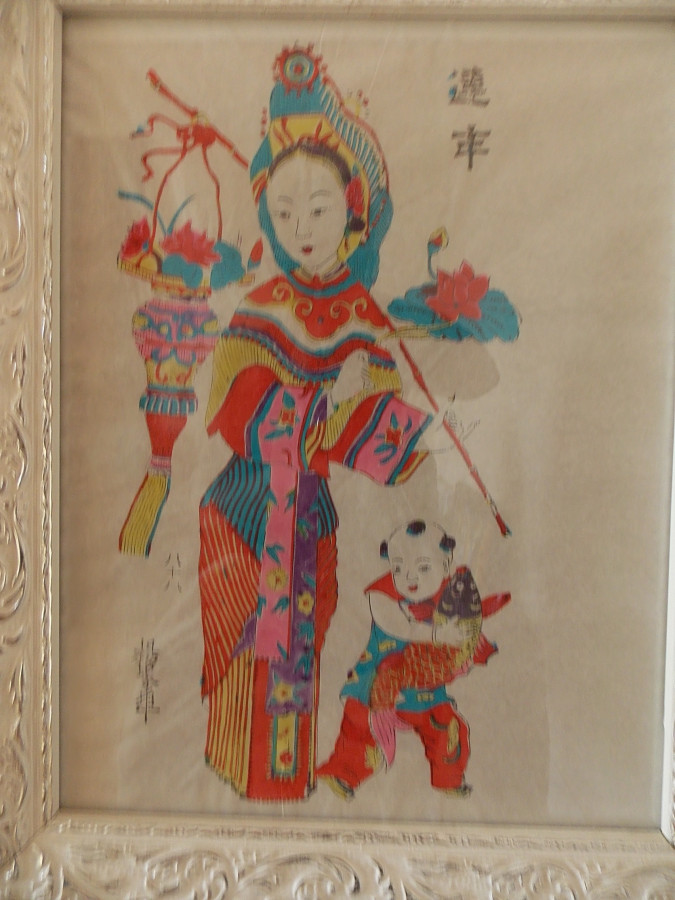 Японская женщина рисунок
